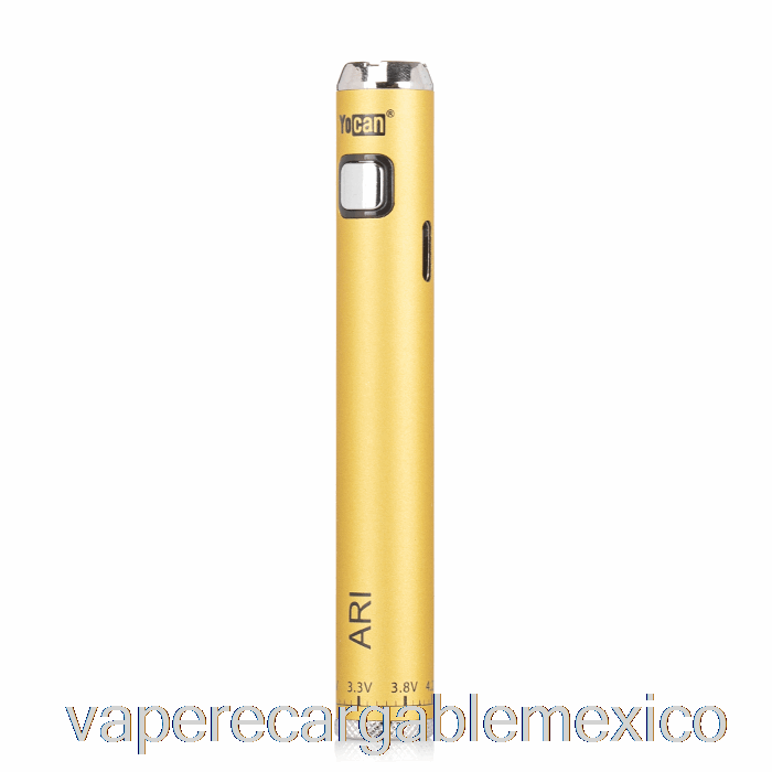 Vape Recargable Yocan Ari 650mah Batería Oro